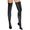 Black Level Cuissardes Vinyl Bed Boots Noire